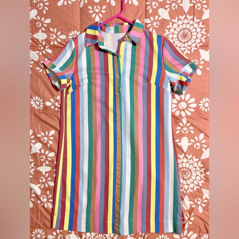 Retro Multi Colored Dress